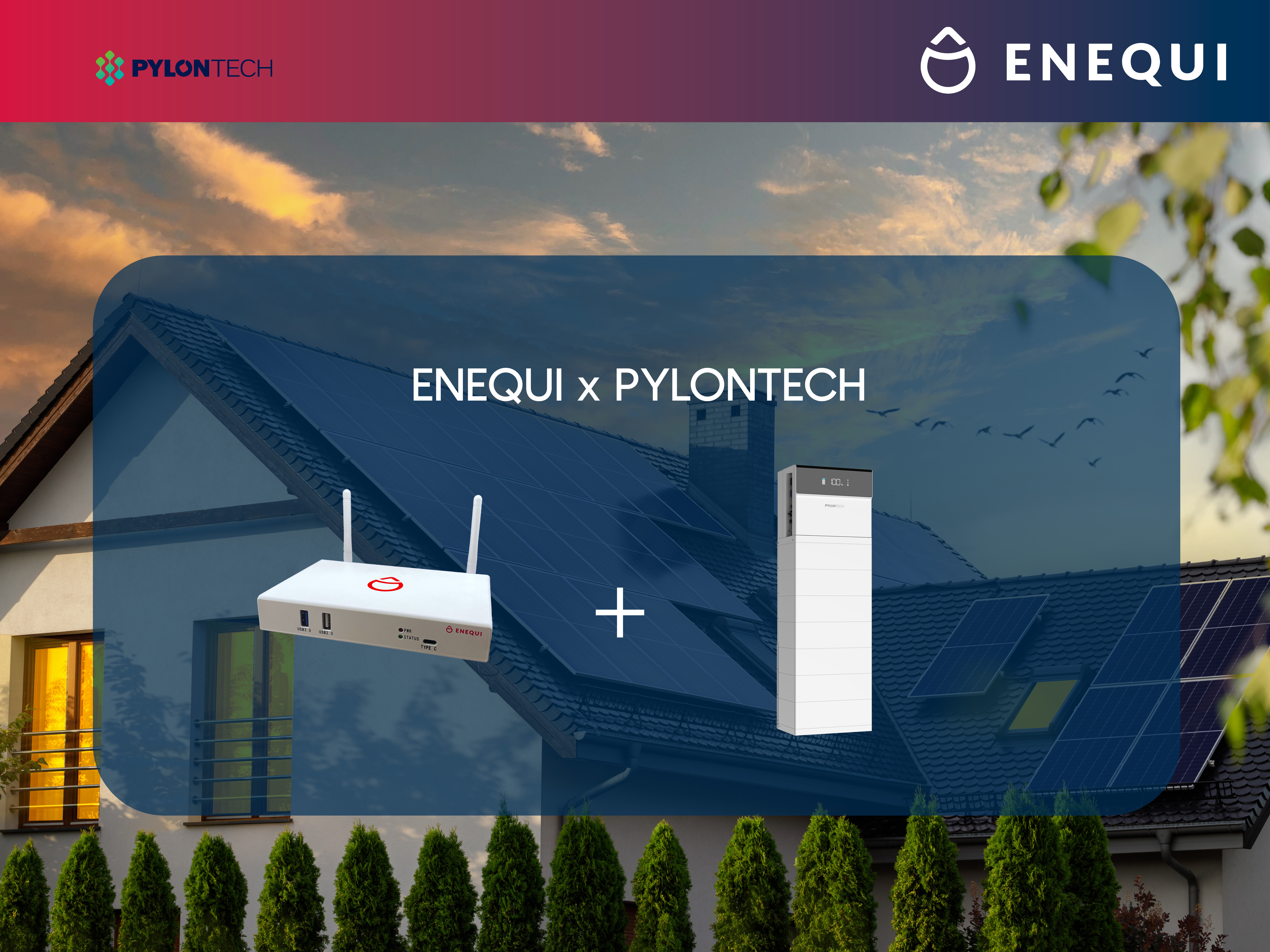 ENEQUI är nu kompatibel med PYLONTECH
