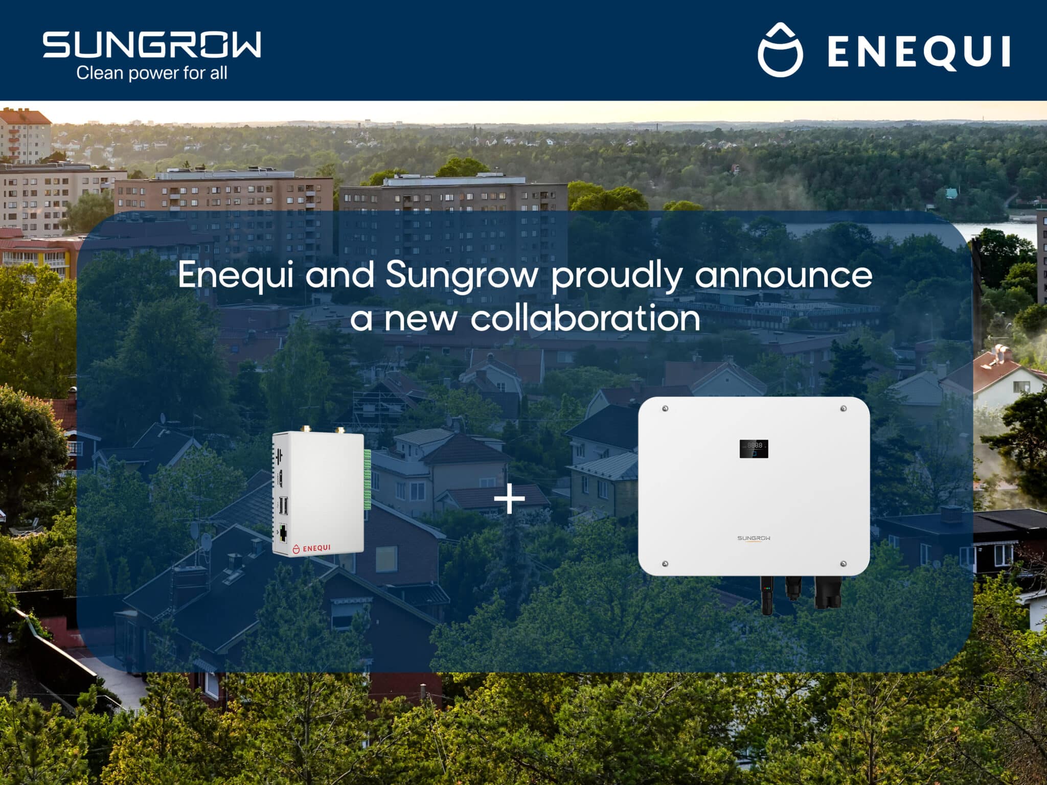 Sungrow-växelriktare är nu kompatibla med avancerad ENEQUI-teknik – vilket ökar lönsamheten för fastighetsägare